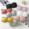 Net plain comfortable padded lightwight BRA