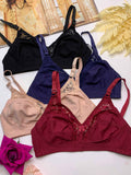Soft cotton Non padded Bra
