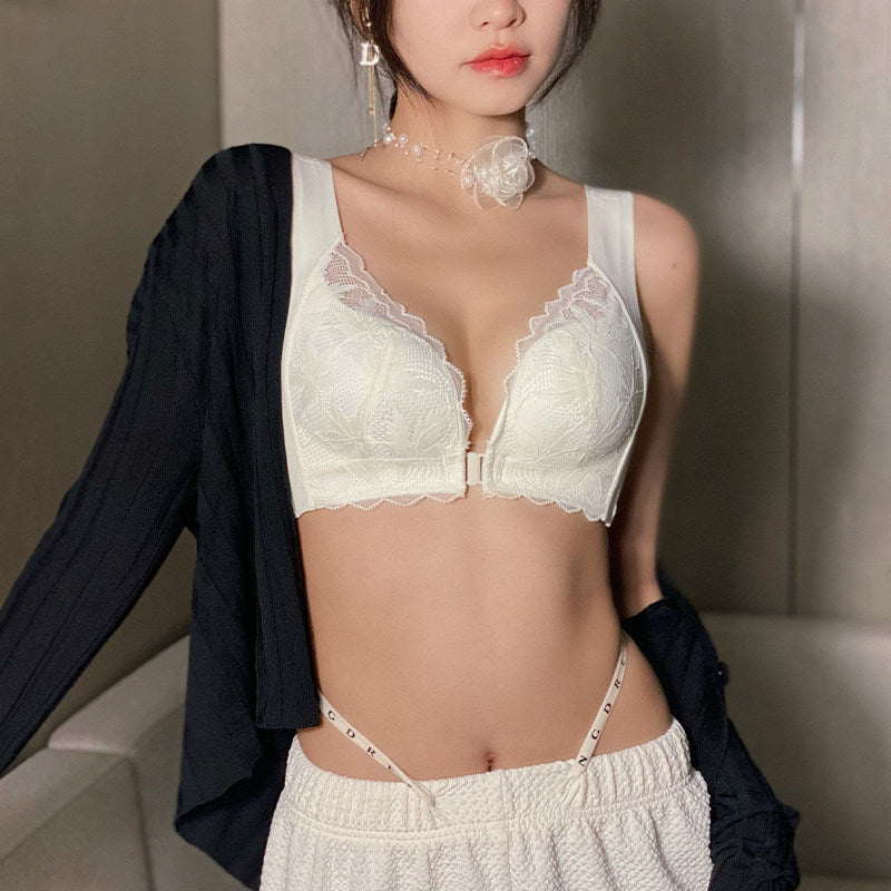 Midnight Lace Elegance Padded Bra